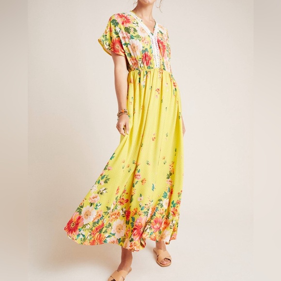 FARM Rio Dresses & Skirts - NWOT Farm Rio Samara Floral Maxi Dress Size XS